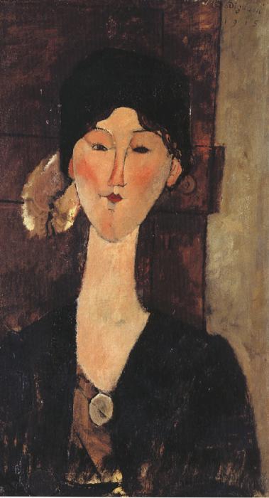 Amedeo Modigliani Beatrice Hasting in Front of a Door (mk39) Sweden oil painting art